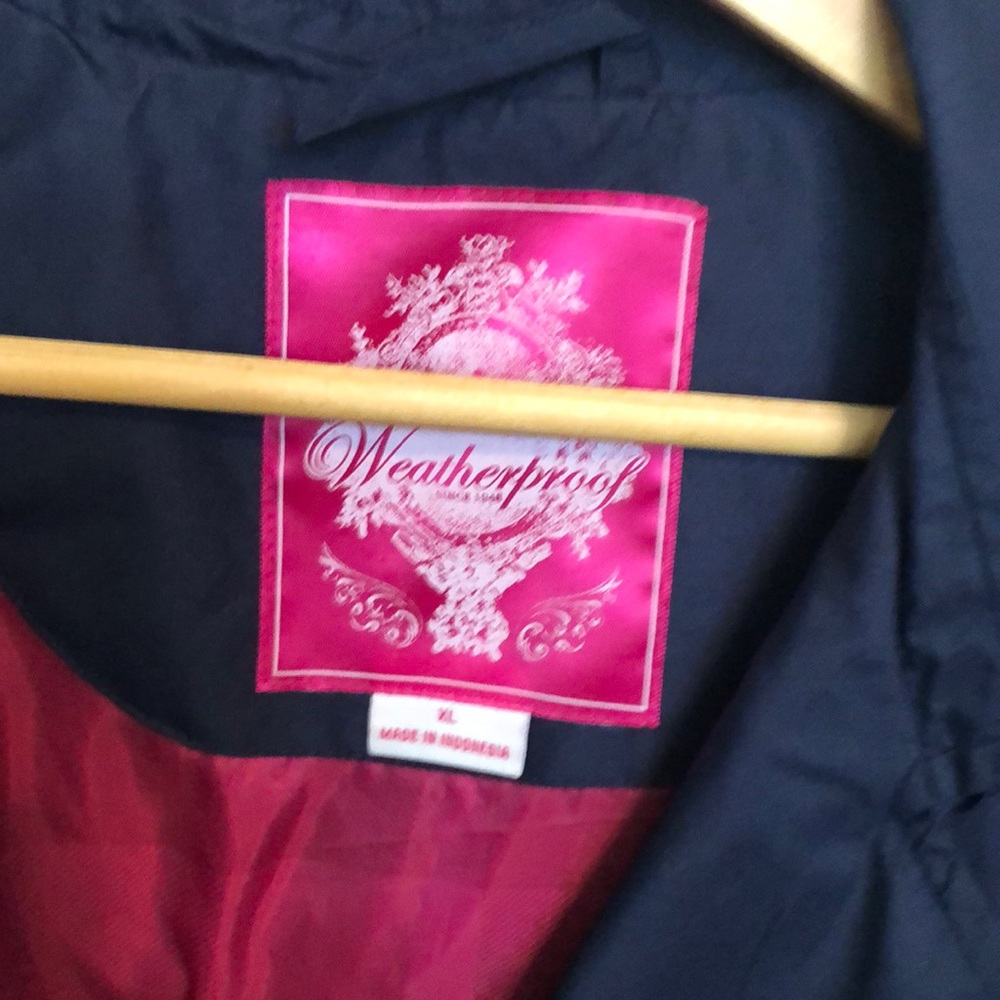 Cute girls raincoat Navy